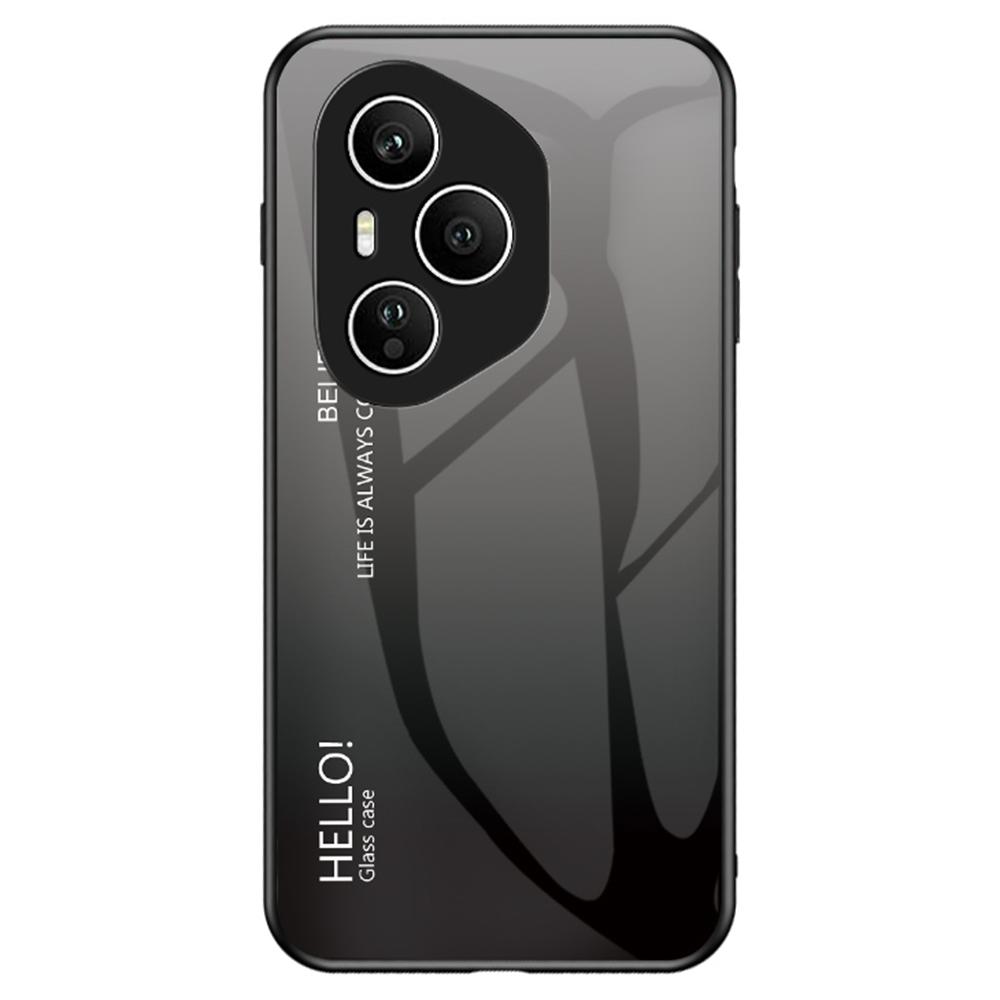Pour Honor 400 Pro 5G (Global) Coque Anti-Rayures Verre Trempé+PC+TPU Housse de Téléphone