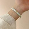 Traditional Hollow Out Flower Bangle Chinese Women's Hand Bracelet  Jewelry Gifts