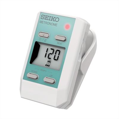 Metrônomo Digital Tipo Clipe Verde Menta DM51G Volume rotativo para ajuste de volume e mudo