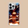 Death Note Kira Light Mobile Phone Case for iPhone 17 16 15 14 13 12 11 Air Pro Max Plus Silver Plating Colorful Cover Pretty