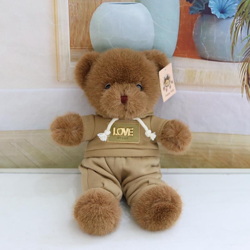 Creative Cute Bear Dressing Teddy Bear Doll Plush Toy Grab Machine Children's Birthday Gift Cute