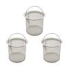 Gaona Deep Garbage Drain All Stainless Steel Sink 3 Pieces [Bulk Purchase] 13.5cm GA-PB055
