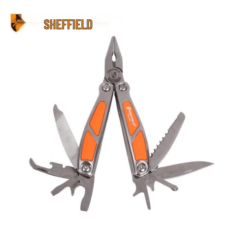 SHEFFIELD 12-in-1 Stainless Steel Multi-Tool Pliers