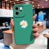 For Oppo Reno 14F 5G Phone Case Sunflower Patterns Soft Liquid Silicone Shell For OppoReno14F 14 F Camera Coverage Durable Capa