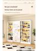 Steel Bookshelf with Whiteboard Doors, Multi-Layer Library Bookcase, Children's Picture Book Rack