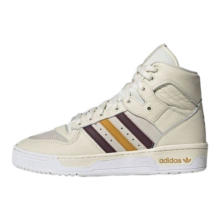 

Кроссовки унисекс adidas Eric Emanuel x Rivalry Hi Crystal White Cream Night-Red Real-Pink G25836