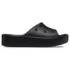 Жіночі сандалі Crocs Classic Platform Slide 25 см, Чорні,