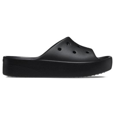 Crocs Classic Platform Slide 25cm Women's Sandals, Black,