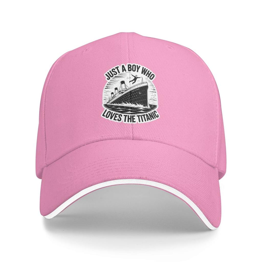 Unisex Baseball Hats Just A Boy Who Loved Titanic Outdoor Streetwear Summer Sports Baseball Caps Hip Hop Cap Casquette Hats
