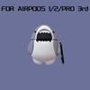 3D Kjeks Silikon Etui for AirPods 3 2021 3. Tegneserie Søtt Øretelefon Etui for AirPods Pro 3 2 1 Hodetelefon Ladeetui Deksel