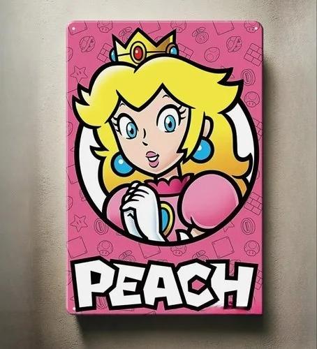 Super Bros Hero Retro Video Game Metal Poster Tin Sign 20*30cm-aluminum
