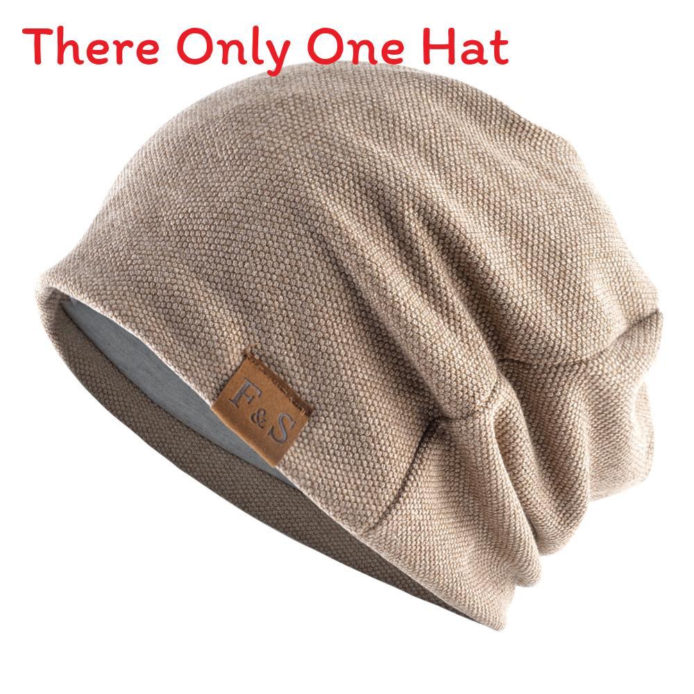 Cotton Knit Beanie For Winter With Windproof And Breathable Features For Men And Women