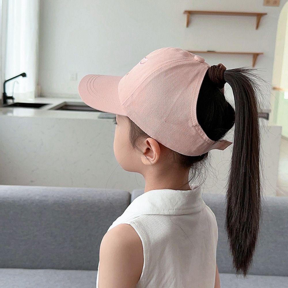Shading Hat Summer Kid Sunhat Korean Style Children's Visor Hat Breathable Half Empty Top Hat  Kid