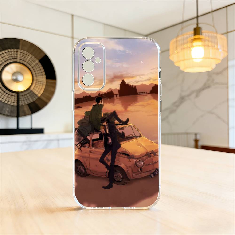 Lupin the Third Daisuke Jigen  Phone Case Transparent Silicone Soft For SamsungA10,12,20,21S,30,31,40,50,51,52,70,71