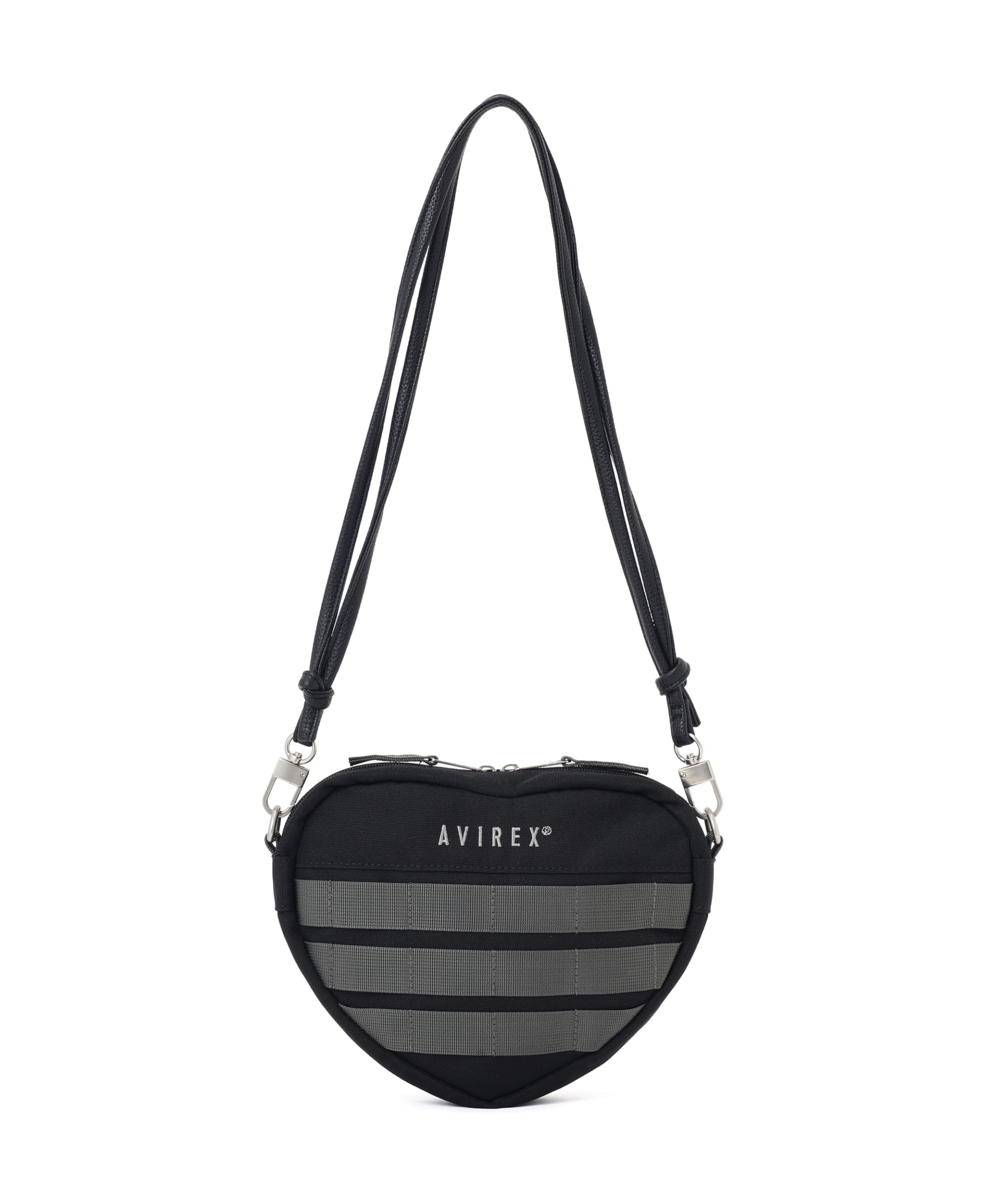 Сумка-кроссбоди Avirex HEART SHOULDER BAG, Женская, F 010, Черный, 783-5276701, Эксклюзив для Интернета