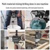 German High-Quality Professional Electric Drill and Mixer: Aircraft, Hammering, Cement, and Putty Powder