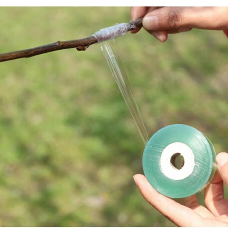 100mx 2cm/Roll Tape Pruning Stretch Graft Budding Barrier Floristry Plant Fruit Tree Nursery Garden Plants Tools