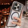 Camera Bracket for Magsafe Case for iPhone 17 Pro Max Lens Film Magnetic Clear Phone Cover for iPhone 16 15 14 13 Pro Max 17Pro