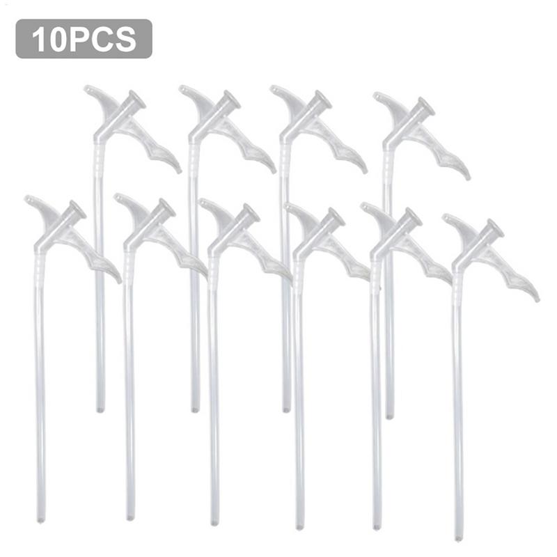 10pcs/set Spray Foam Nozzle Spray Foam Replacement Tubes Gap Filling Insulating Foam Spray Replacement Tube for DIY Spray Foam