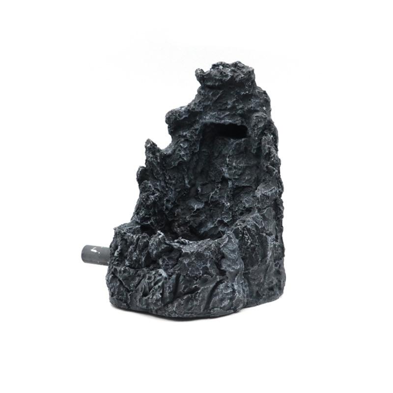 Durability Resins Aquariums Decoration with Sandfall Effect for Easy Installation In Homes or Office Setting