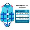 Kid's Non-Inflatable Buoyancy Vest - Beginner Anti-Drowning Swim and Wading Jacket