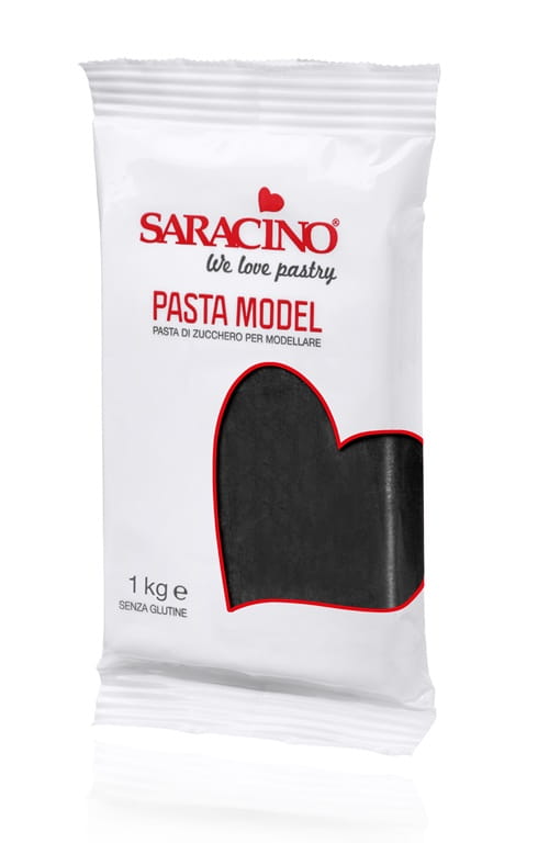 Masa Do Modelowania Czarna 1 Kg Saracino