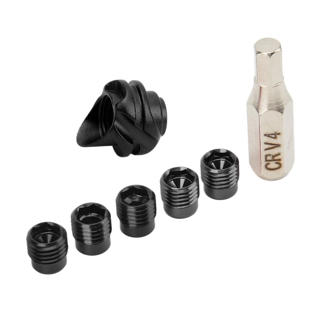 Compound Bow Peephole Set with Cap 37 Degree Replaceable Inner Core Peep Sight Set