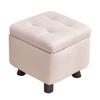 Multifunctional Solid Wood Storage Stool, Versatile for Sofa, Bed End & Shoe Changing