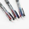 1Pc  4-color Ballpoint Pen + Pencil, Press Multi-color Ballpoint Pen 5 In 1 Multi-function Writing Pen Office Supply