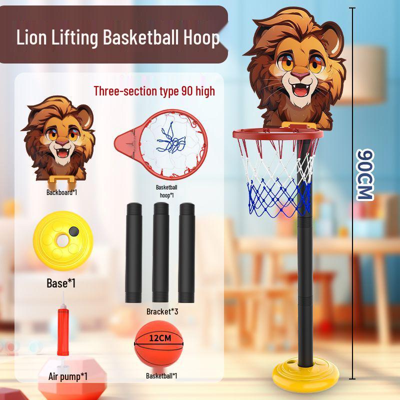 Adjustable Height Basketball Hoop for Kids - Indoor/Outdoor Play