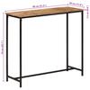 Console Table 80x30x74 cm Solid Mango Wood and Iron