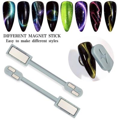 Double-head Nail Art Magnet Stick Cat Eye Nail Gel Nail Magnet Strip 3D Line Strip Effect Manicure Tool Nail Accessories