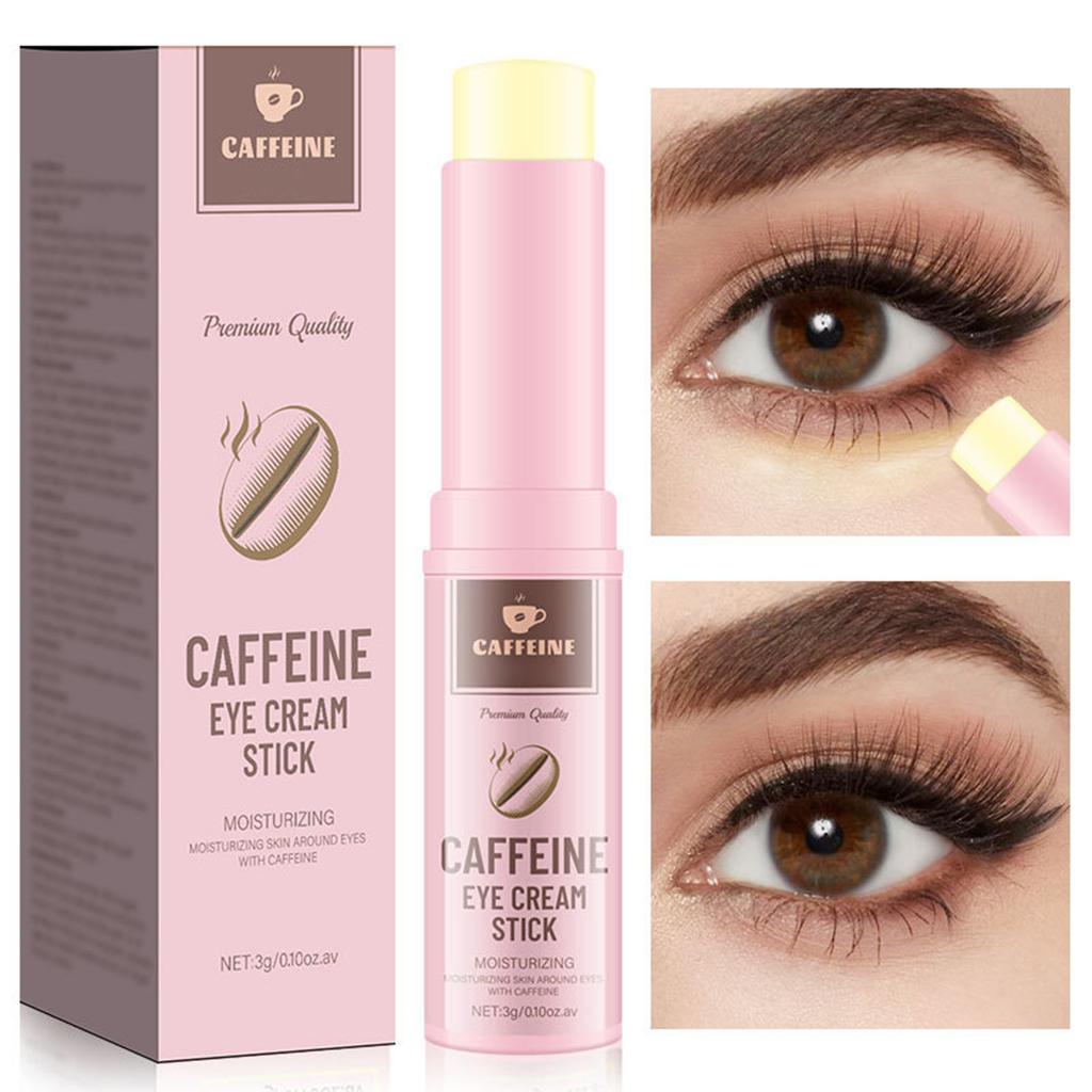 Daily Moisturizing Eye Stick – 3g Caffeine Formula, Soothing Under-Eye Cream for Tired-Looking Eyes