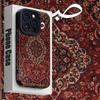 Hot Persian Style Luxury Carpet Retro Sheepskin Leather Phone Case For iPhone 17 16 16e Air 15 14 13 12 11 Pro XS Plus Max X XR