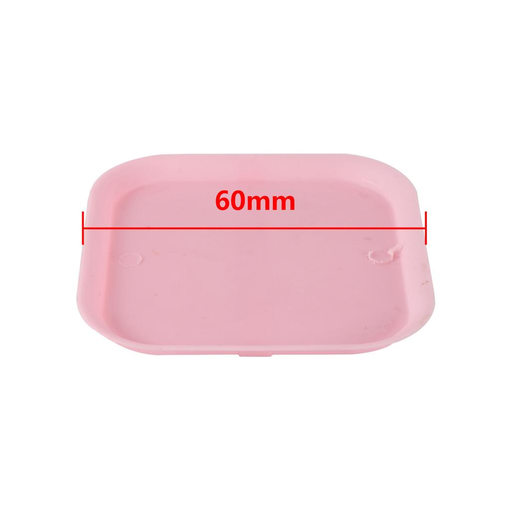 Mini Square Flower Pots Colorful Succulent Seedling Trays Plastic Nursery Planters DIY Plant Grow Boxes Garden Home Office Decor