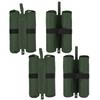 4pcs Canopy Weighted DoubleCylinder Windproof Sand Bags Sunshade Tent Foot Weight Outdoor