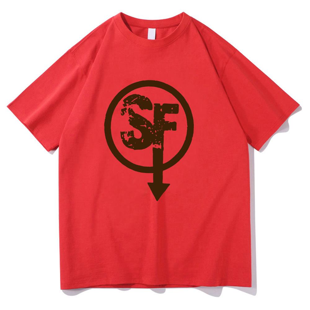 

Sally Face Game SF Tees Unisex Women shirts Crewneck Short Sleeve Casual Comfort Graphic T Shirt High Street Y2K Clothing L
