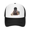 Custom Fashion Unisex Capybara Robber Trucker Hat Adult Adjustable Baseball Cap for Unisex Women Hip Hop Trucker Cap