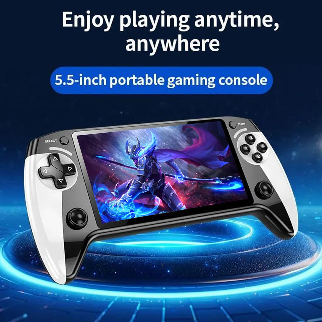 Handheld Game Console 5.5 Inch Screen Retro Gaming Console with 20000+ Games Game Player for Kids & Adults
