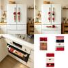 Christmas Appliance Handle Sleeve, Fabric Decoration with Handle-Over Form and Side Closure for Seasonal Kitchen Displays