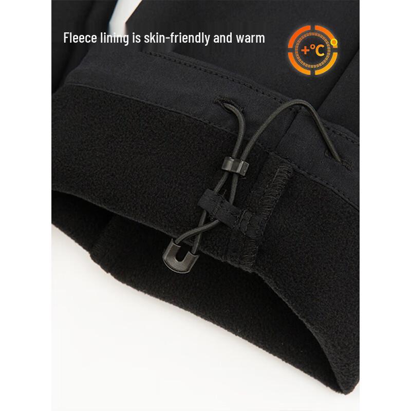 Nuoshilan Women's Fleece-Lined Windproof Stretch Outdoor Pants NXPEH2506E