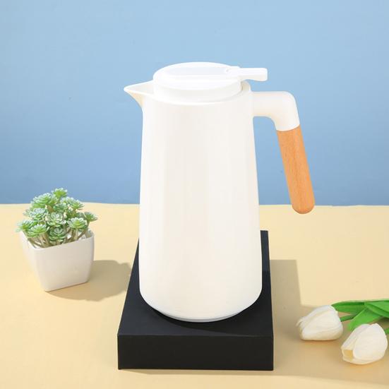 Thermal Flask with Pour Spout 1000ml Capacity Vacuum Insulated Water Bottle for Home Office Keeps Drinks Hot for 6 Hours Portable Water Dispenser