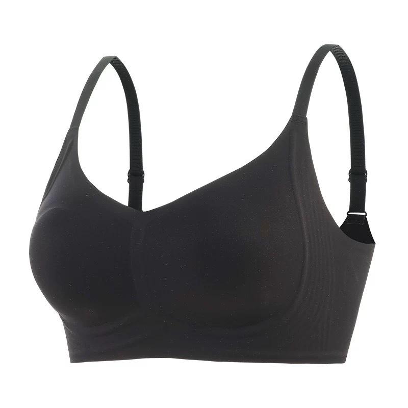 

Light and breathable rabbit ear cup three-dimensional soft support upper support gathering non-marking adjustment bra 2xl [recommended 40/90abc]