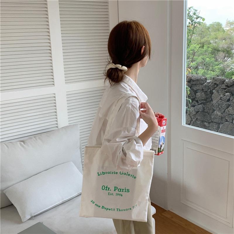 11 Peripheral Canvas Bags Wind Handheld Shoulder Bags School Girls Shopping Cloth Bags
