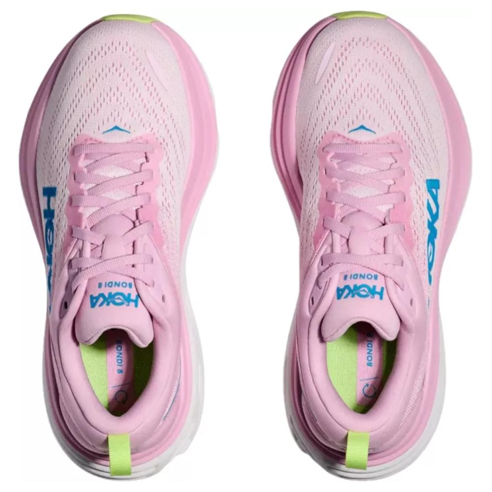 Hoka One One Bondi 8 Fashion Comfortable Slip Resistant Durable Low Top Training Running Shoes Women sneaker Pink 1127952-PTWL