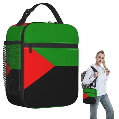 Martinique Flag Insulated Lunch Bag for Women Kids Leakproof Food Boxes Thermal Lunch Box Tote