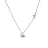 Han Chao Fairy Mori Aesthetic Double Butterfly Necklace Clavicle Chain Cold Wind Simple Temperament Jewelry Female