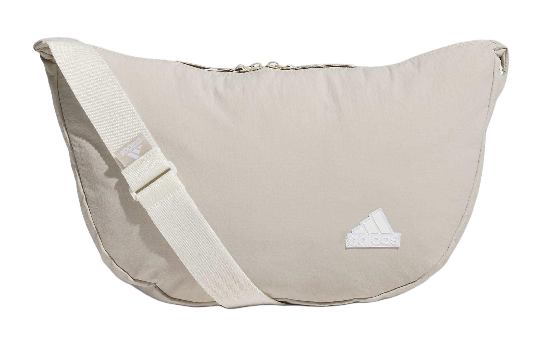 

Adidas Recycled Polyamide Shoulder Bag Unisex Light Gray JJ4343