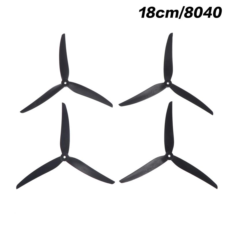 3-Blade Propellers Low Noise Quick Release Long Lifespan Props for Daily Drone Flight Spare Accessories
