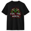 Crazy For The Horde TShirt for Men Crewneck 100 Cotton T Shirt  Short Sleeve Tees Unique Clothing